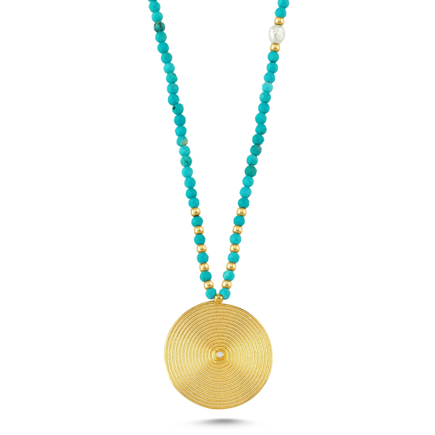 Turquoise Speira Necklace