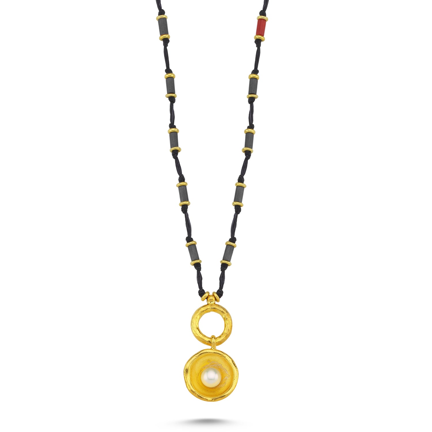 Hematıte Venus Knot Kolye