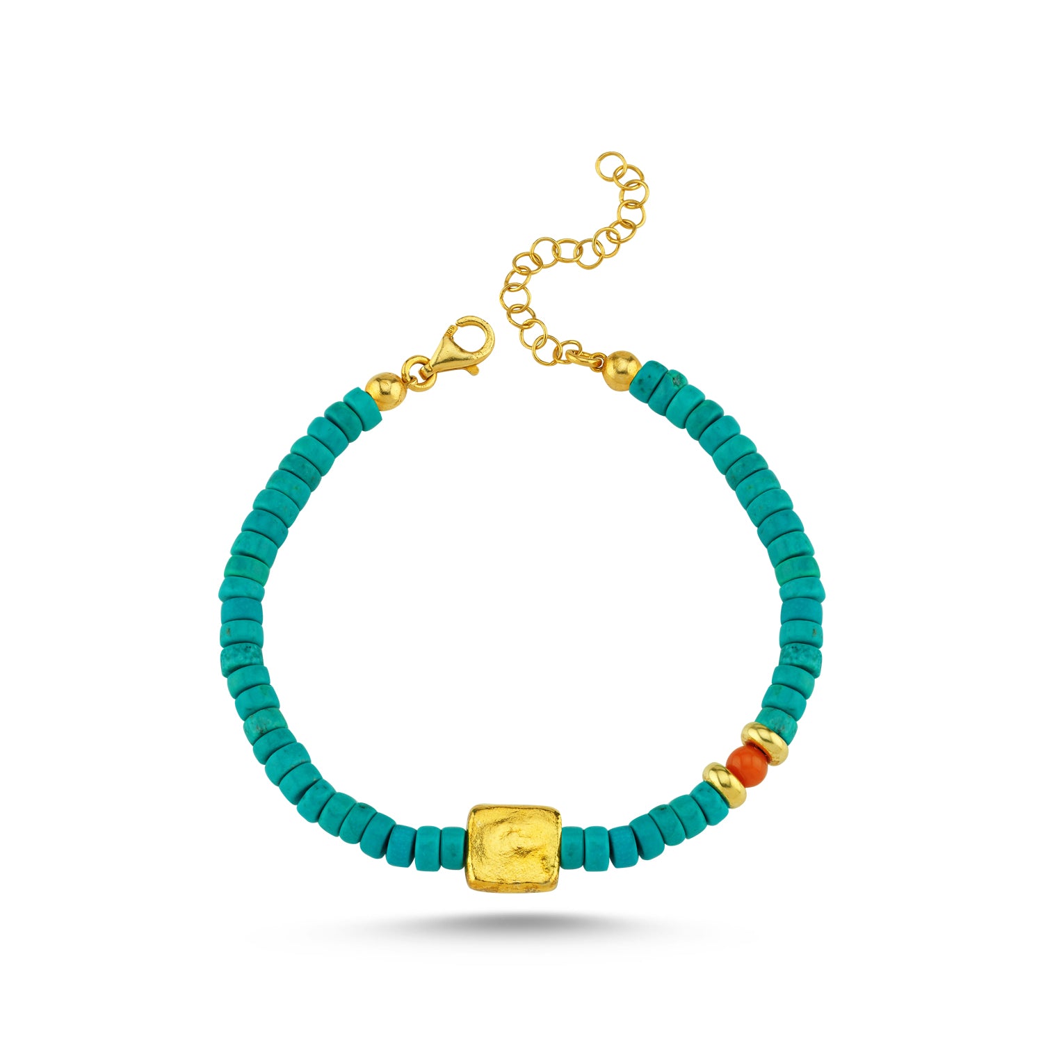 Turquoıse Nugget Bileklik
