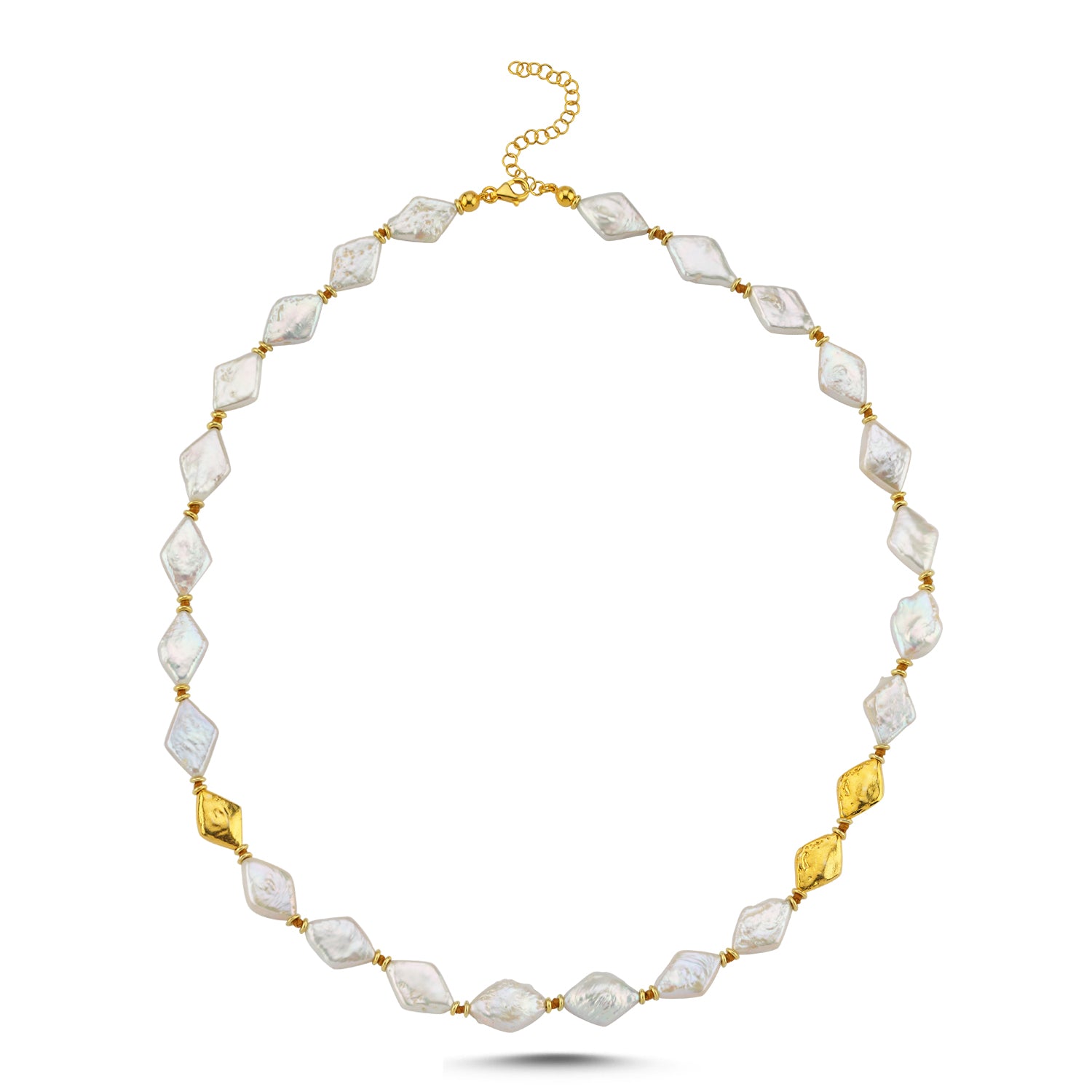Carreau Baroque Pearl Necklace