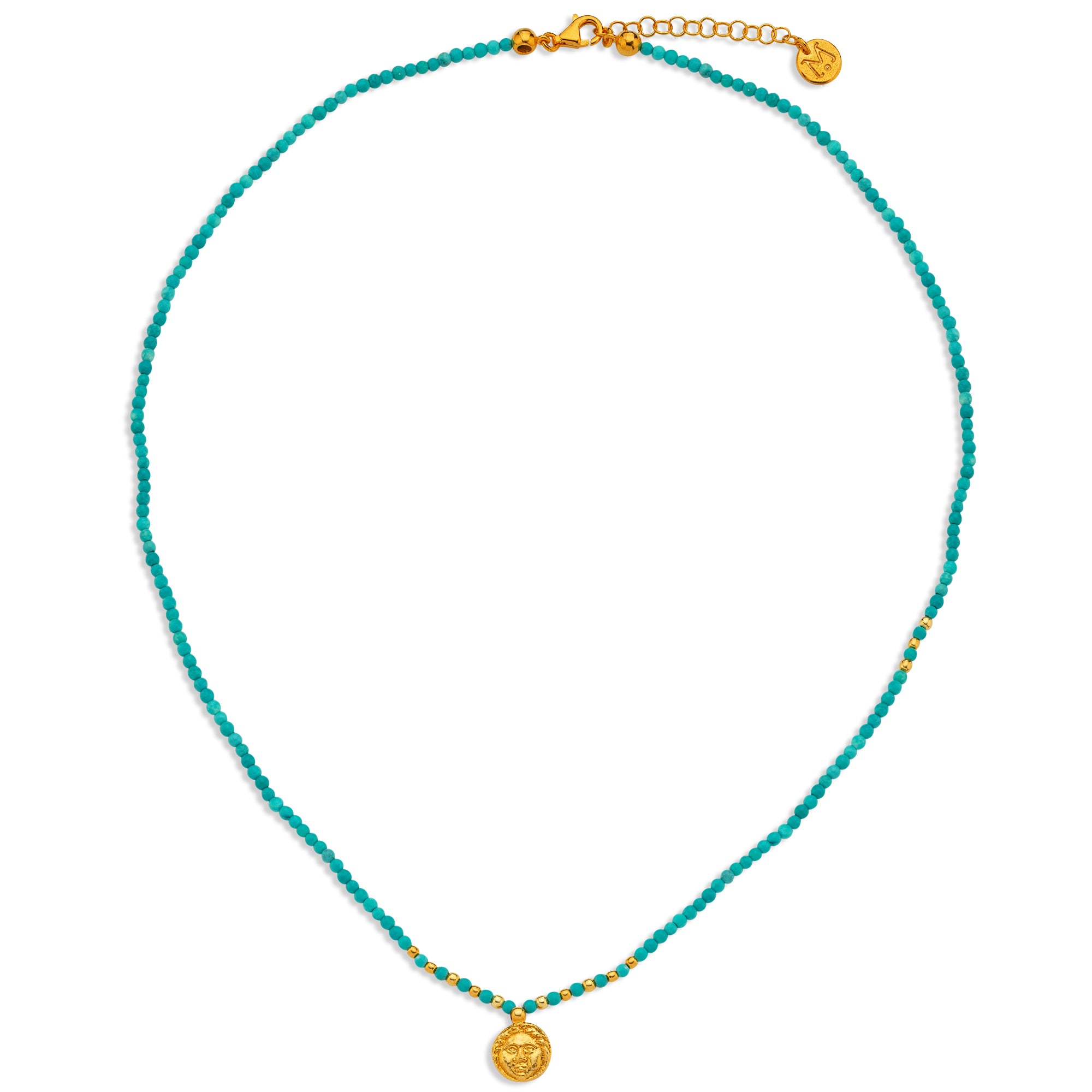 Turquoise Helios Necklace