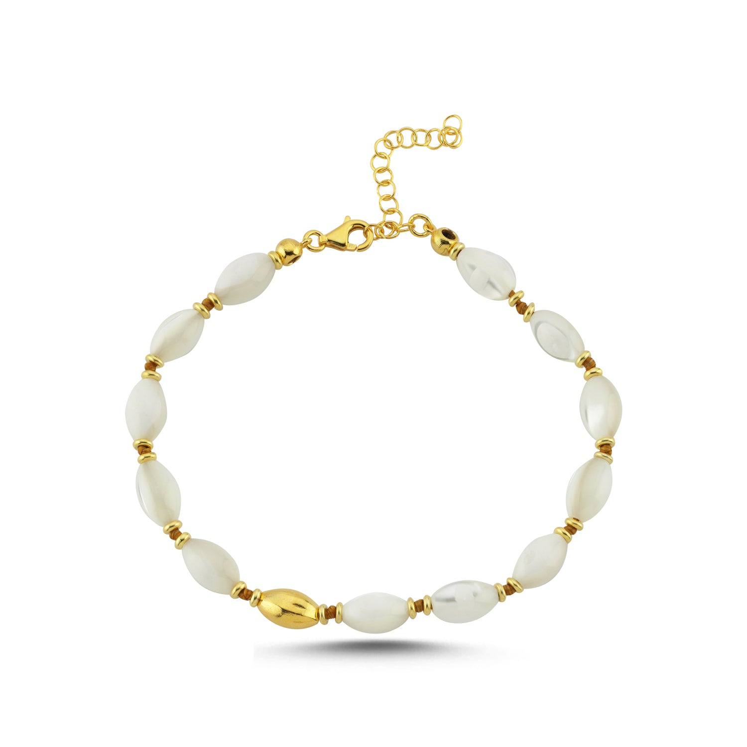 Nacre Pomegranate Seeds Bracelet