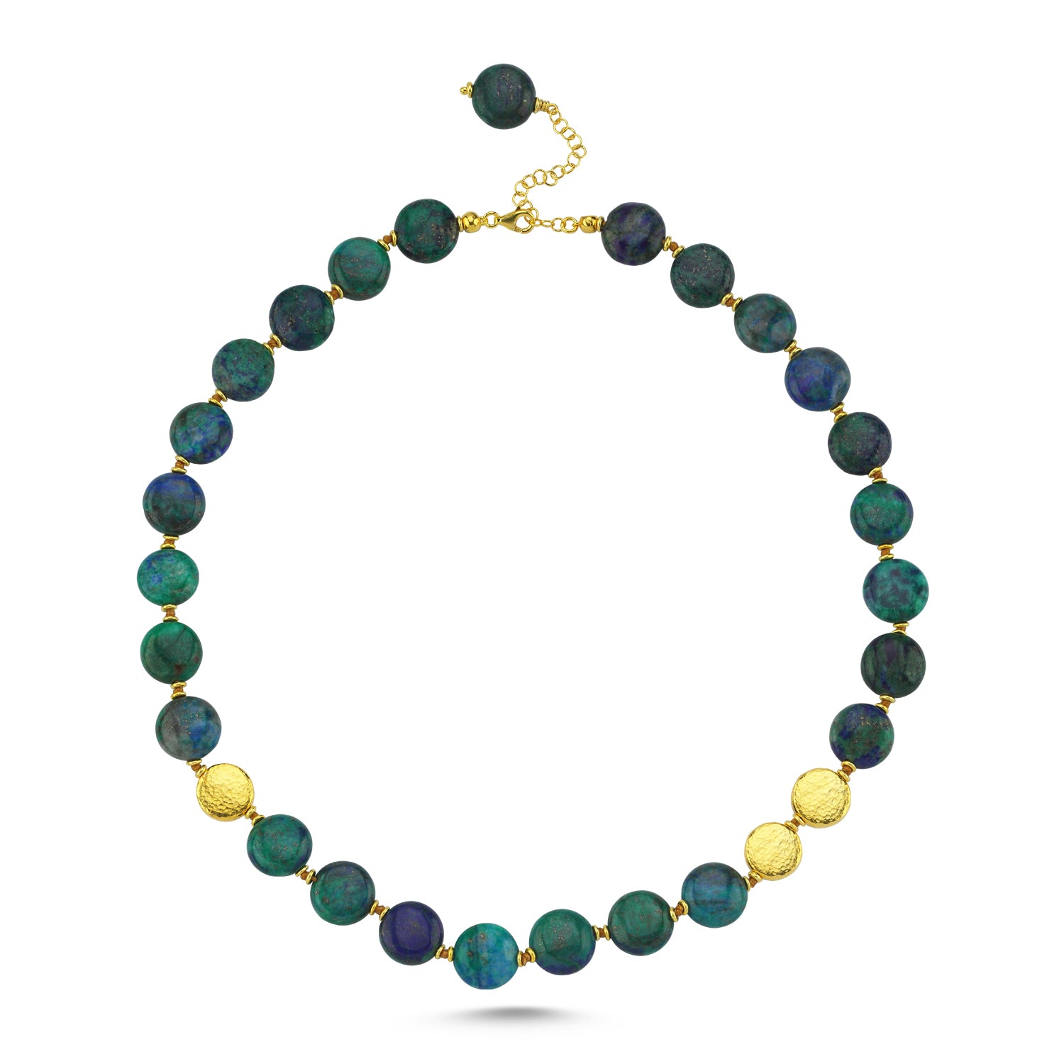 Chrysocolla Bead Necklace