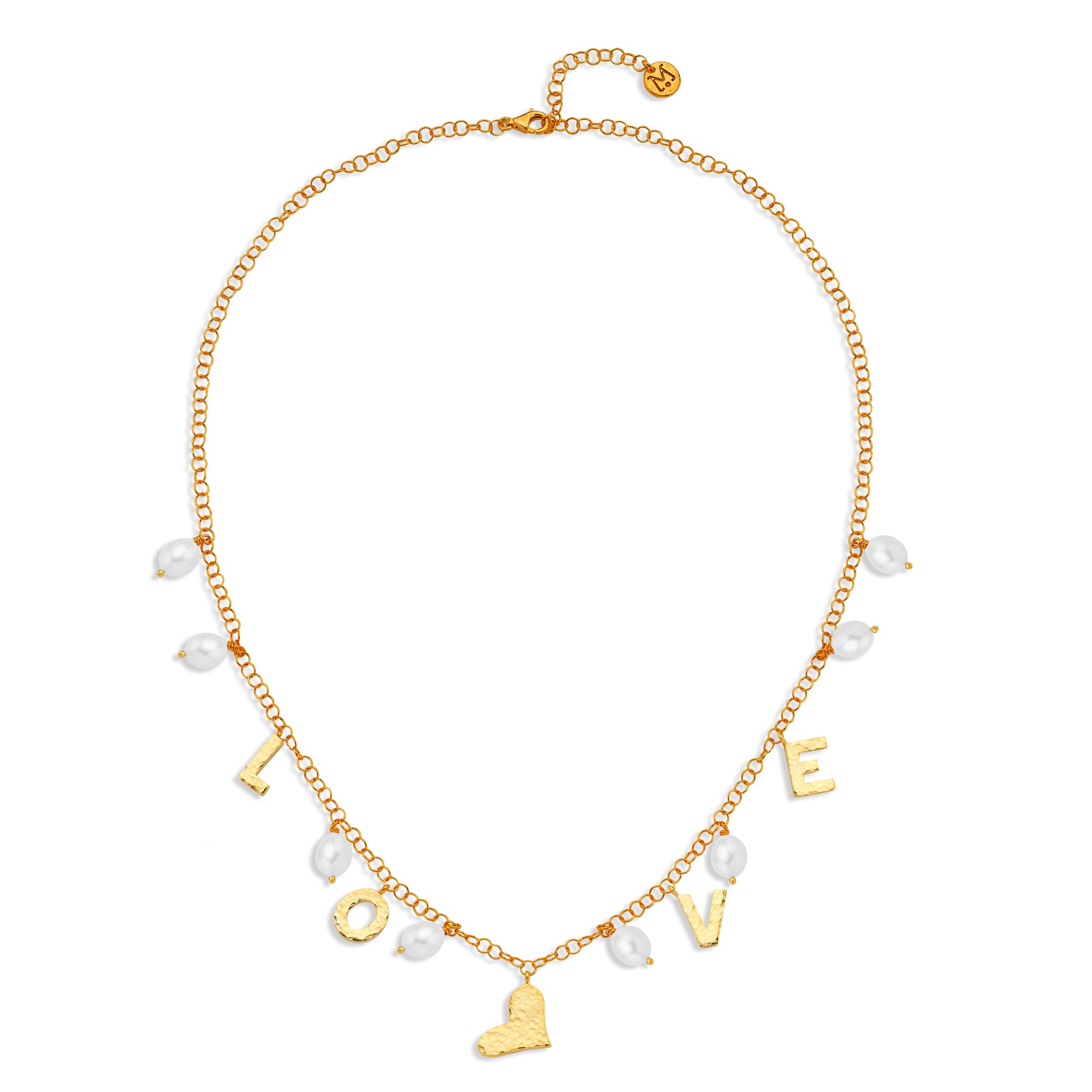 Love Pearl Mix Necklace