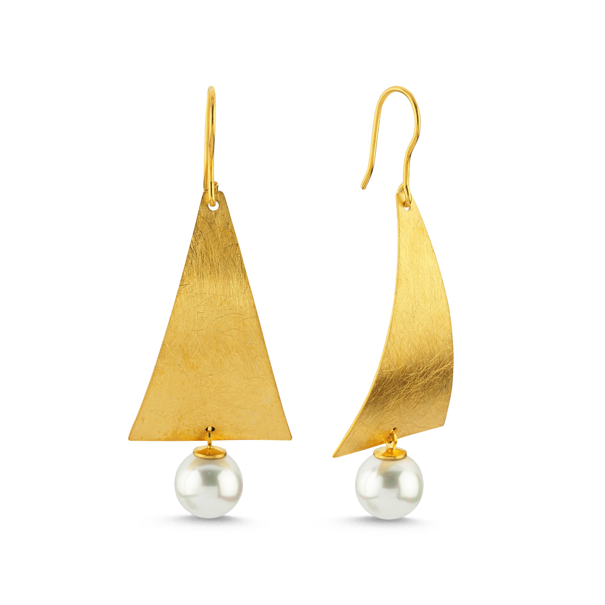 Aegis Majorica Hoop Earrings