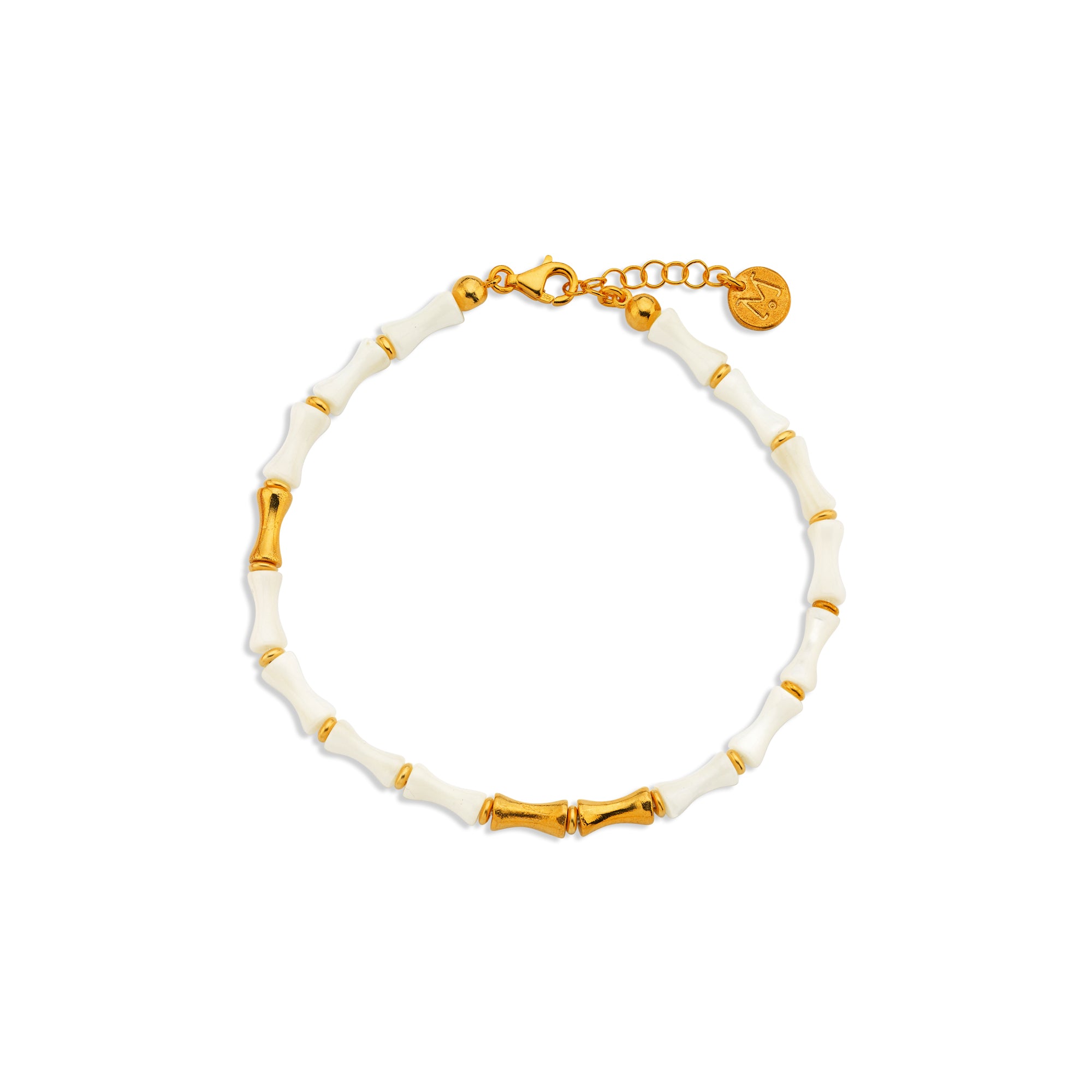 Bone Bead Bracelet