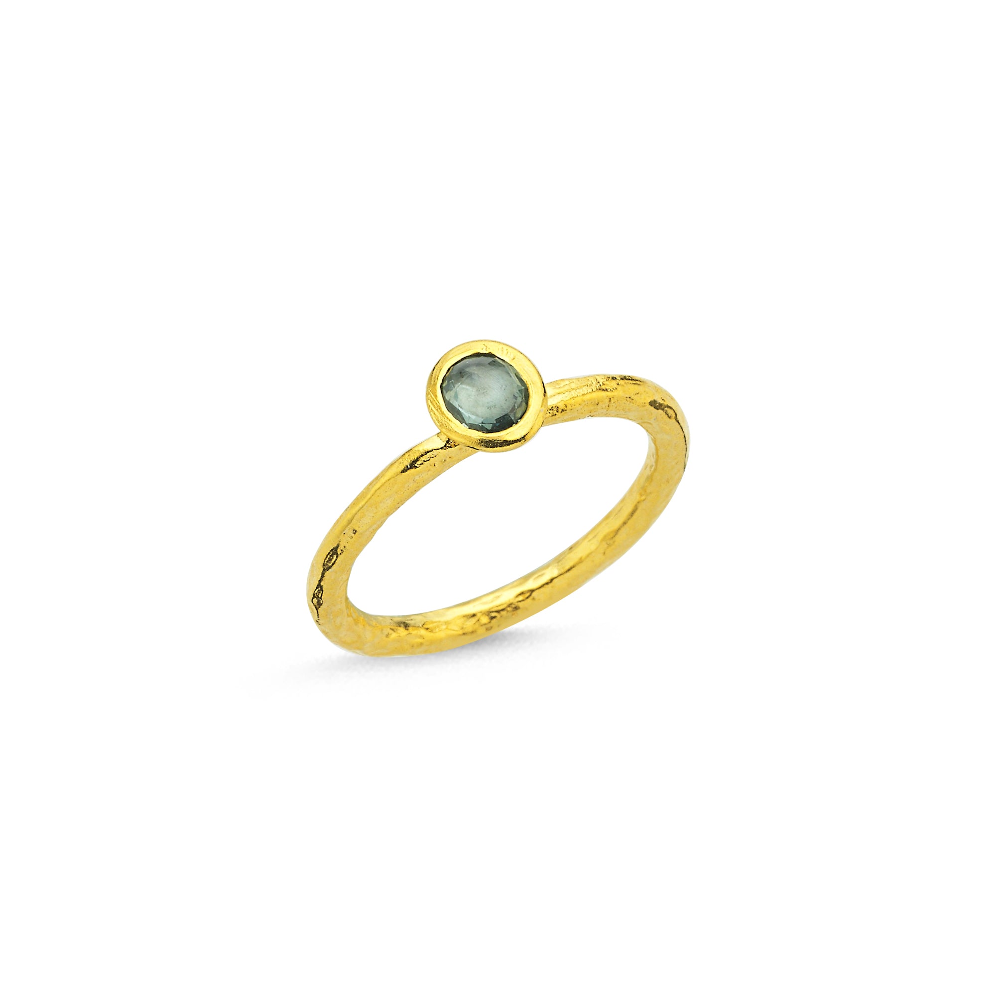 Tourmaline Vermeil Spearmint Ring