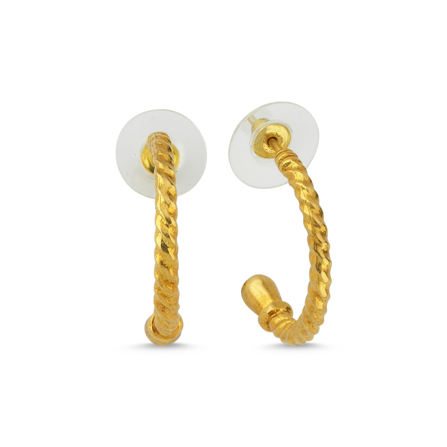 Double Helix Stud Earrings