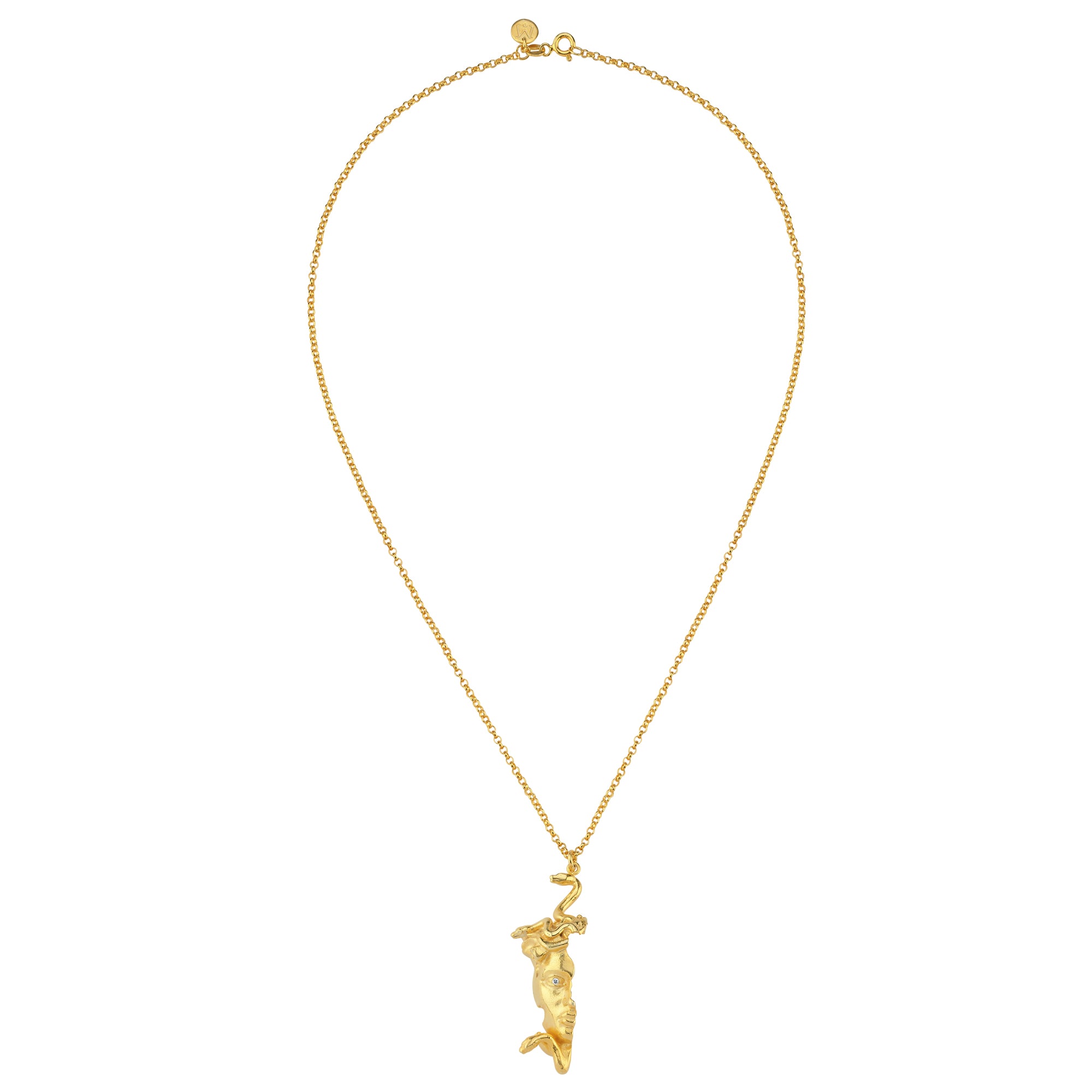 Half-Gaze of Medusa Chain Necklace