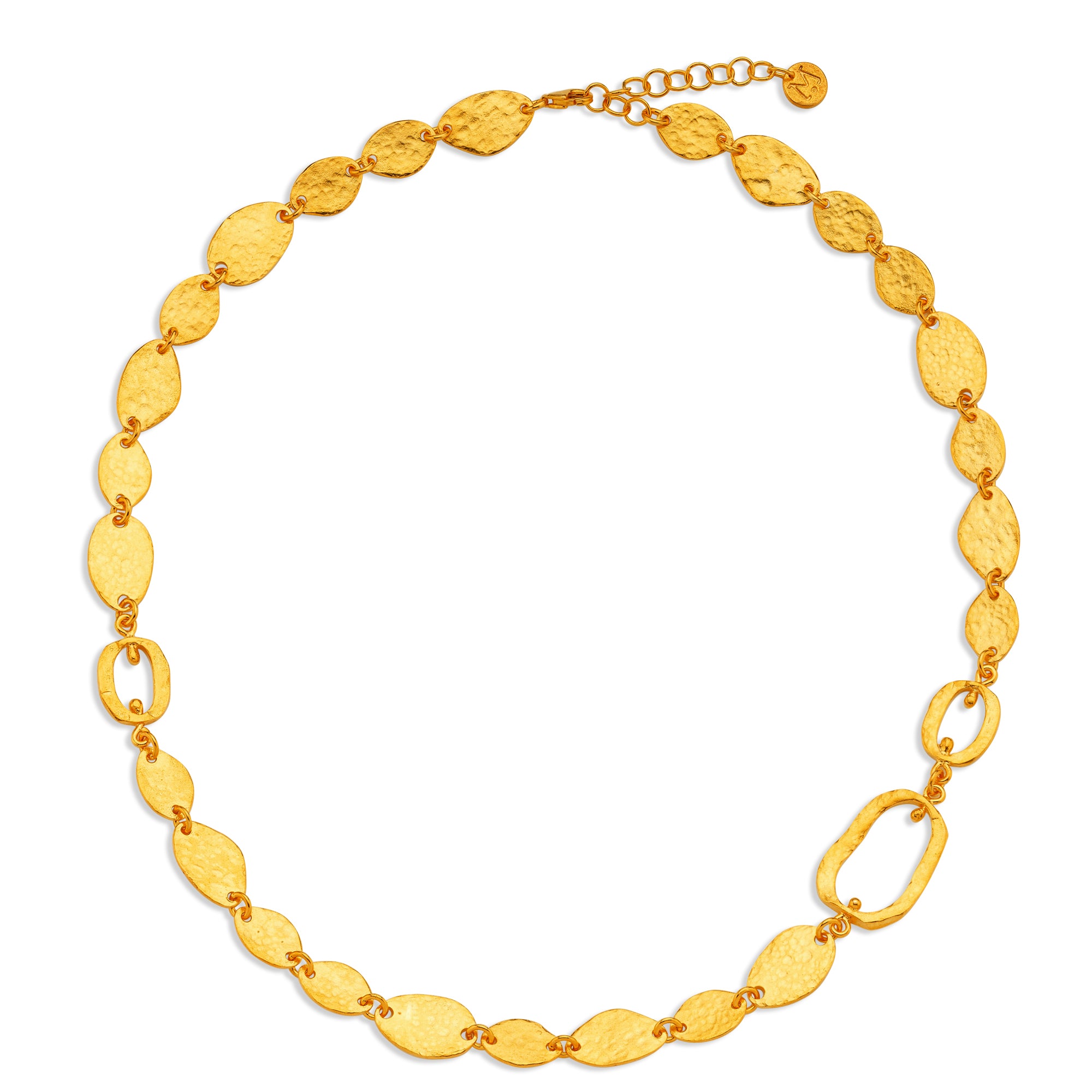 Hand Hammered Chain Necklace