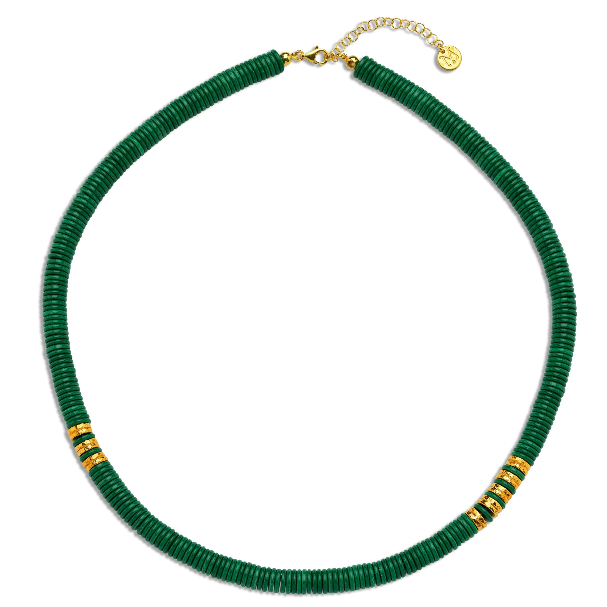 Green Howlite Necklace