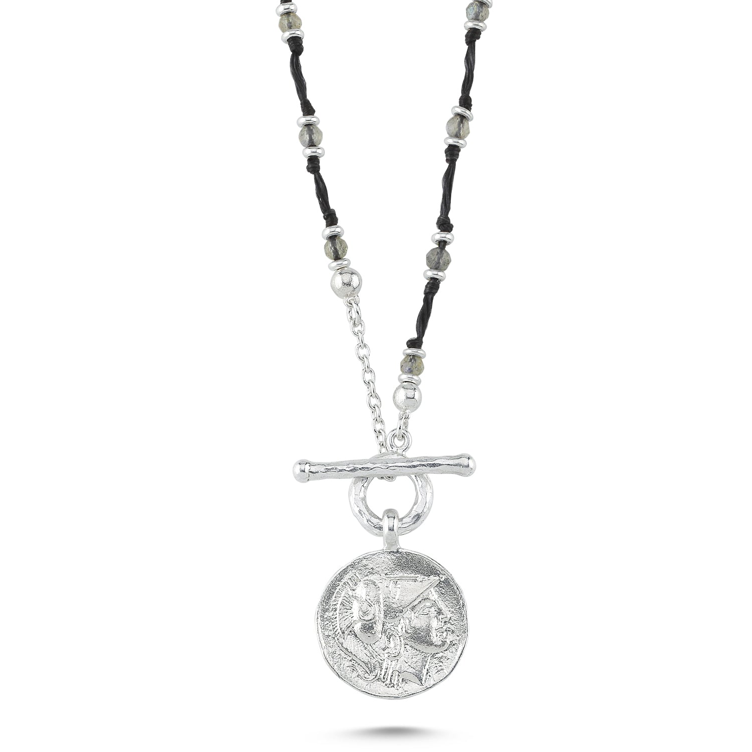 Smoky Quartz Athena River Necklace