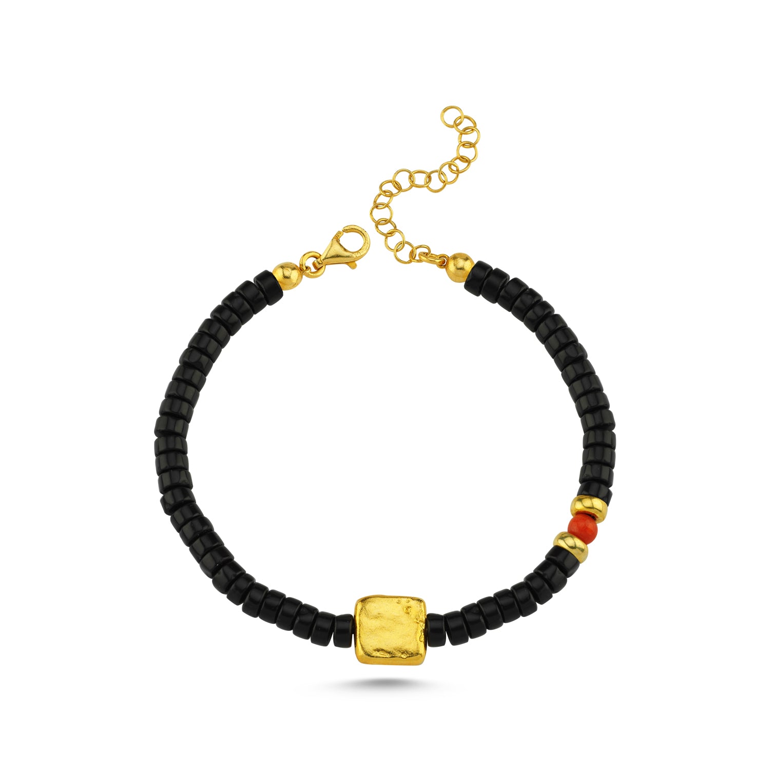 Black Onyx Nugget Bracelet