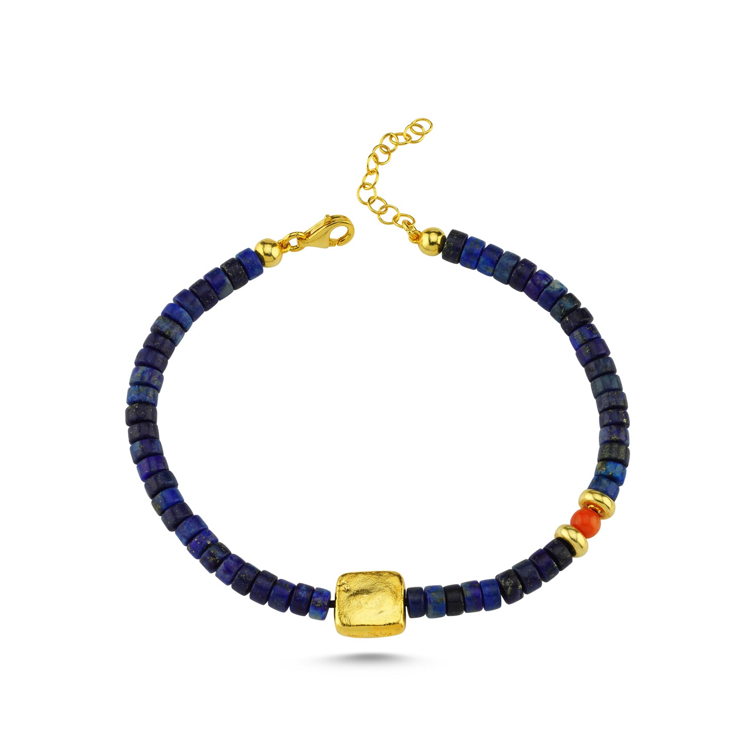 Lapis Nugget Bracelet