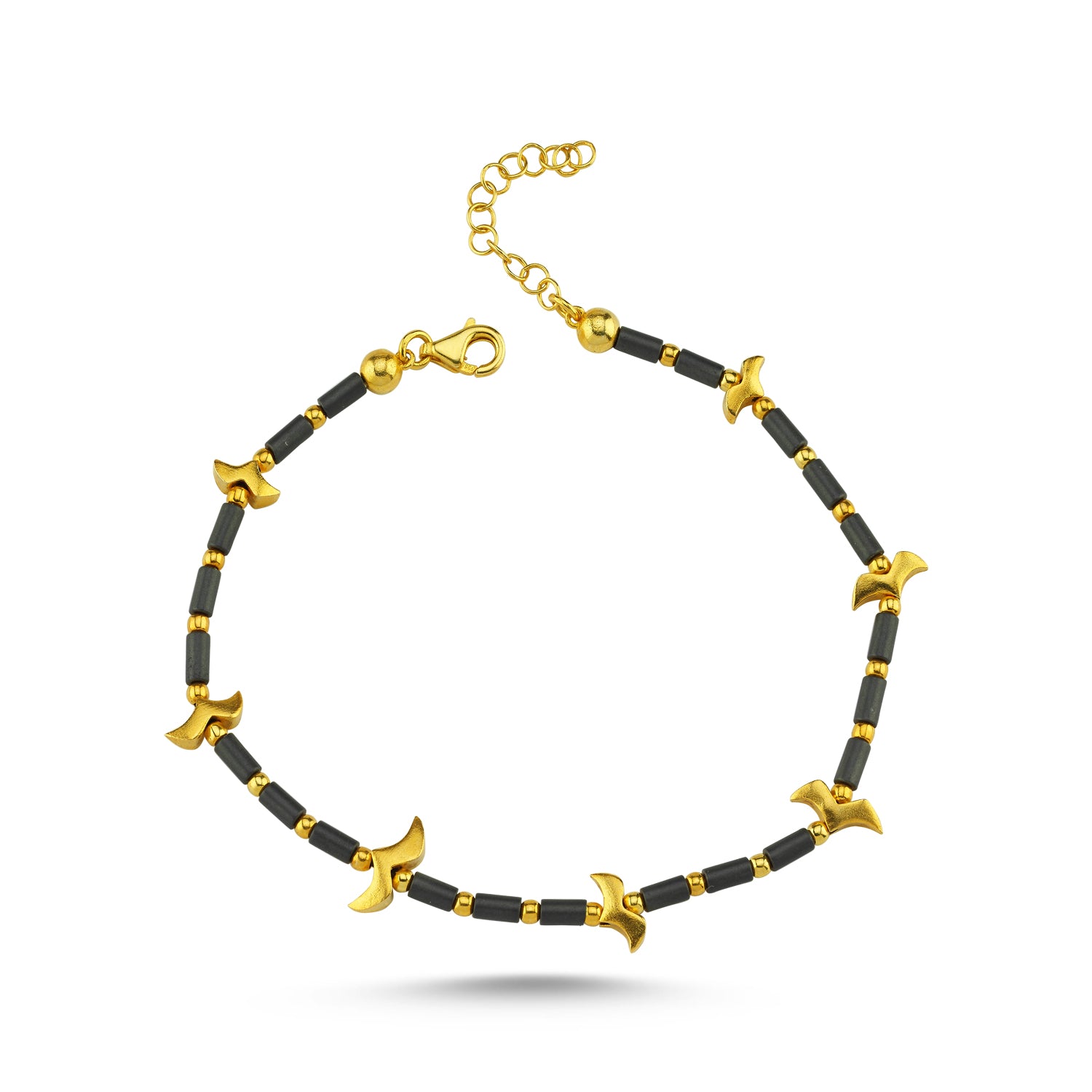Hematite Migratory Birds Bracelet