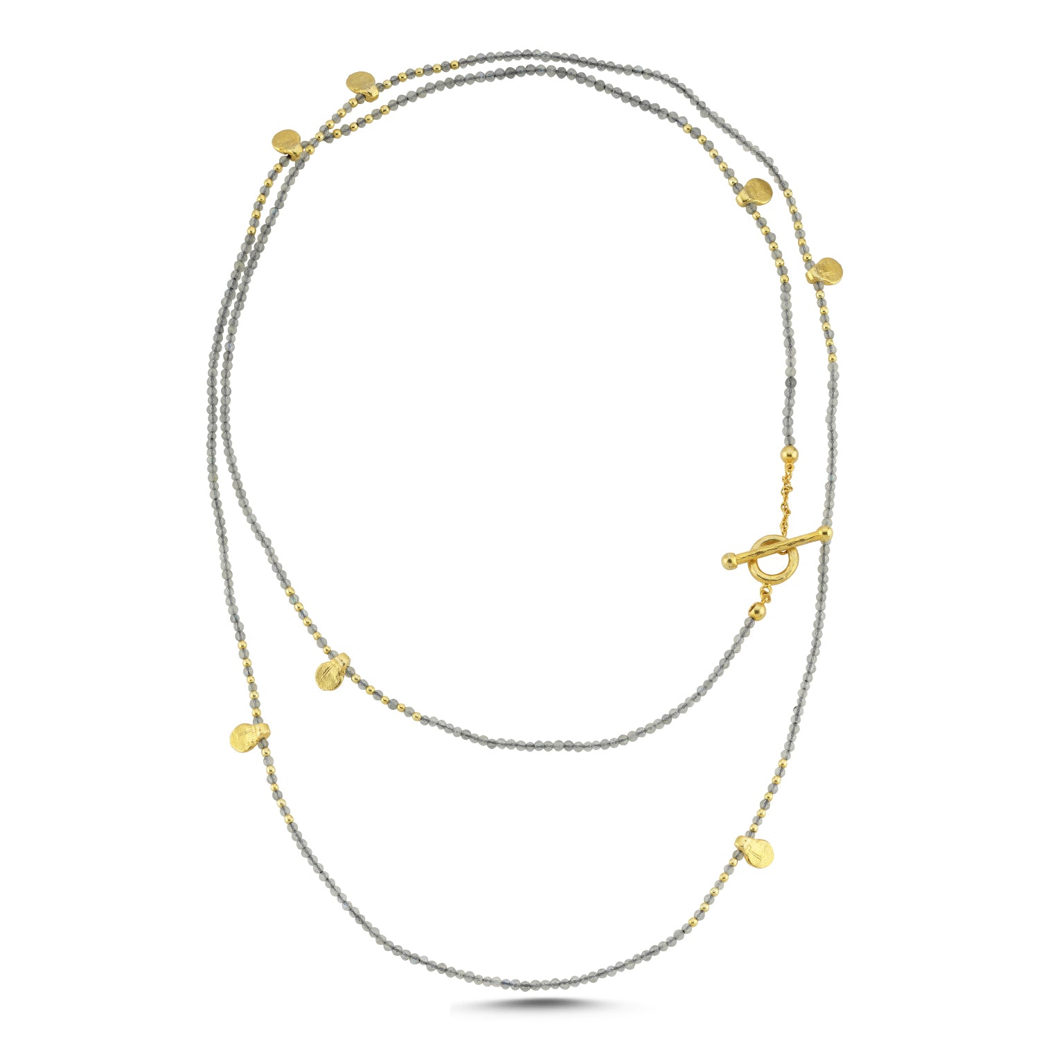 Labradorite Wrap Necklace