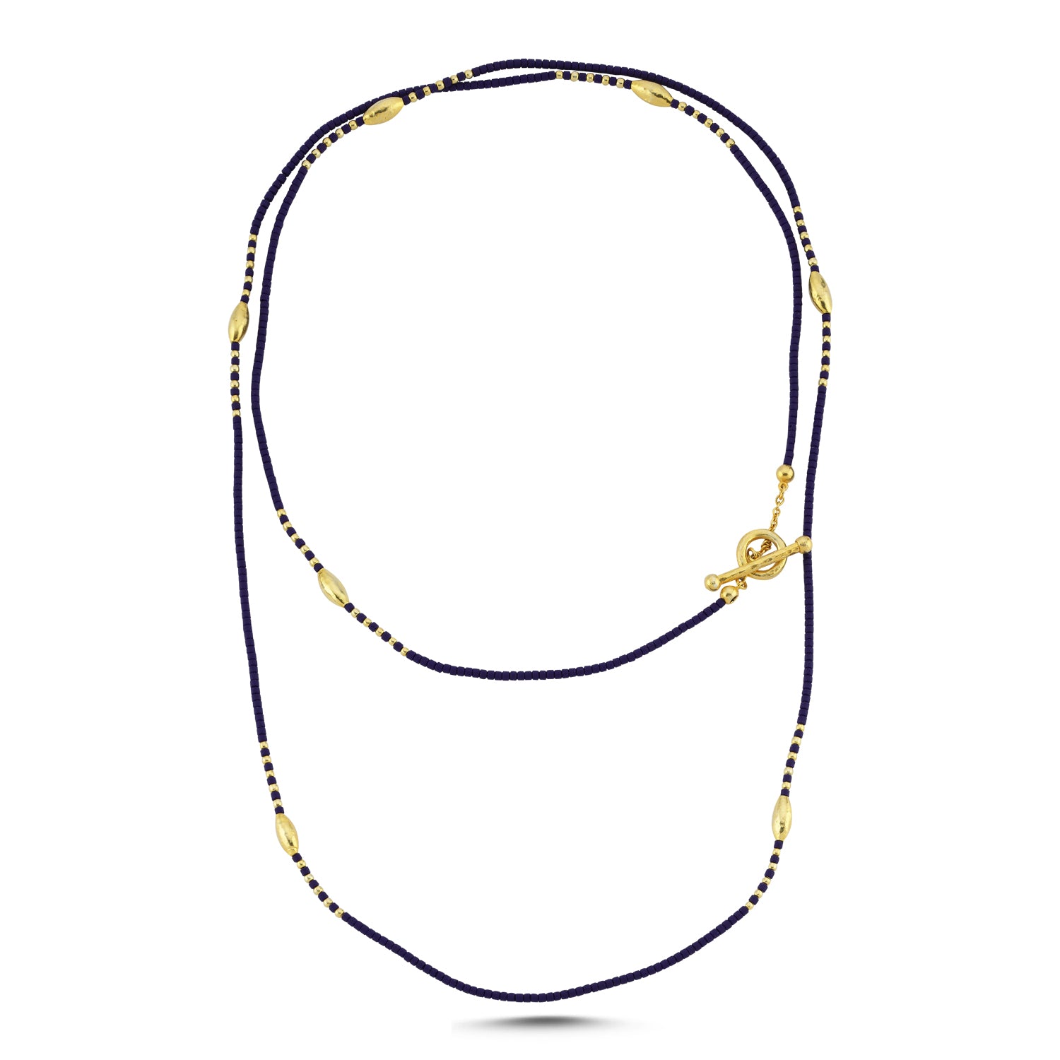 Lapis Wrap Necklace