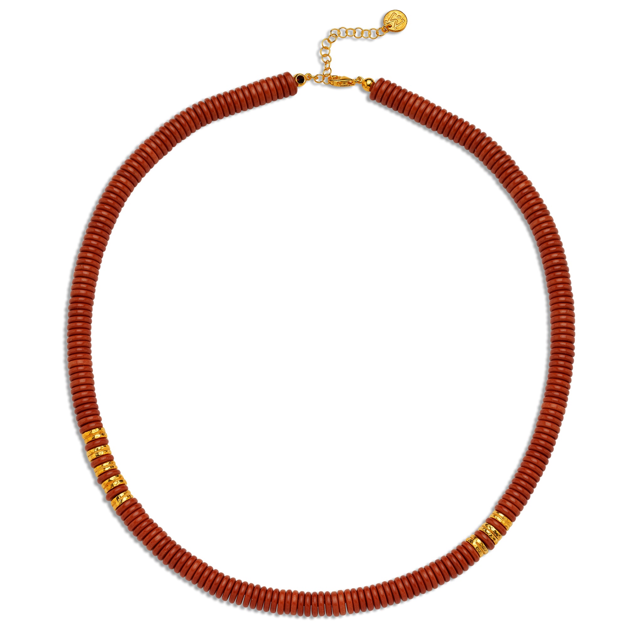 Red Howlite Necklace