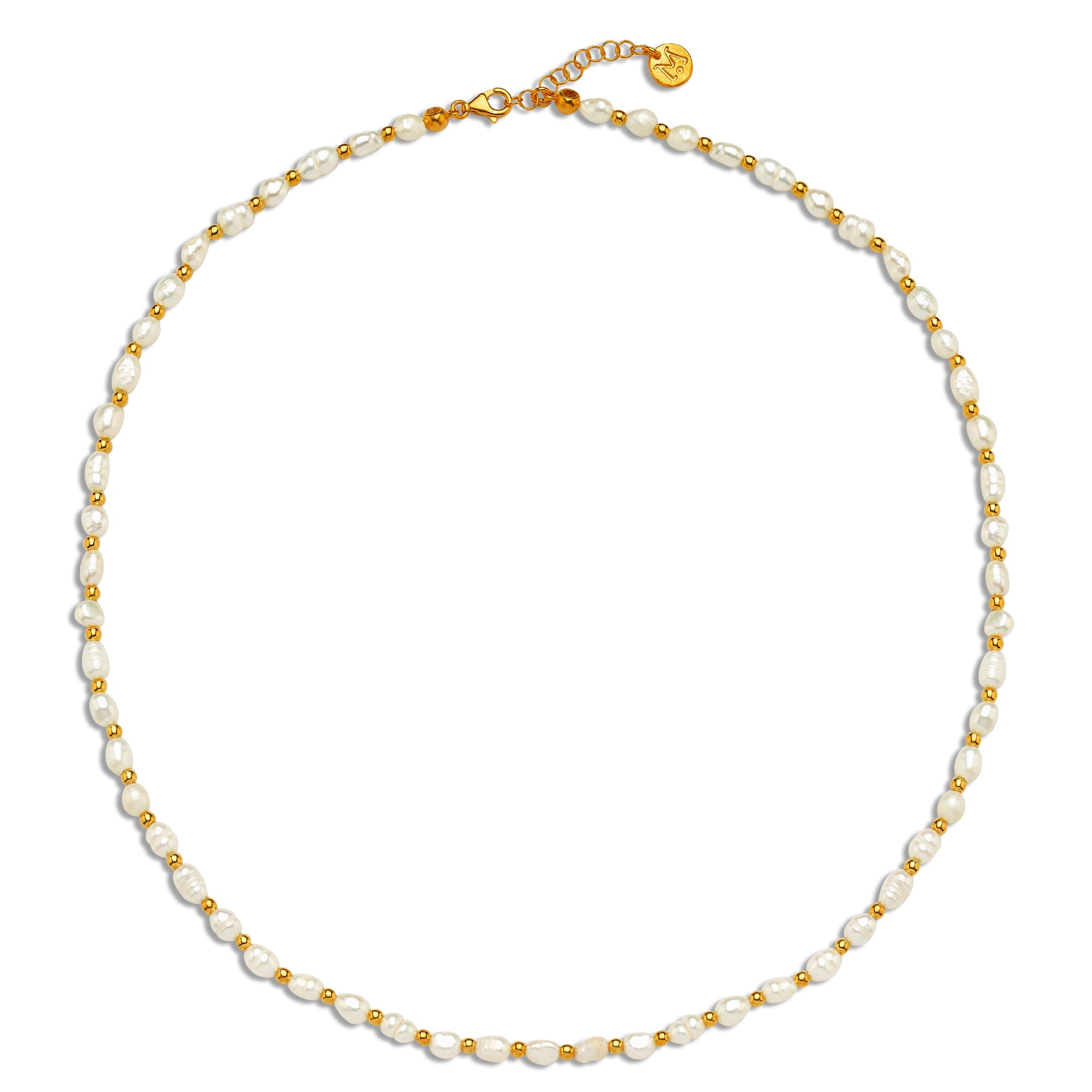 Seed Pearl Beaded Necklace