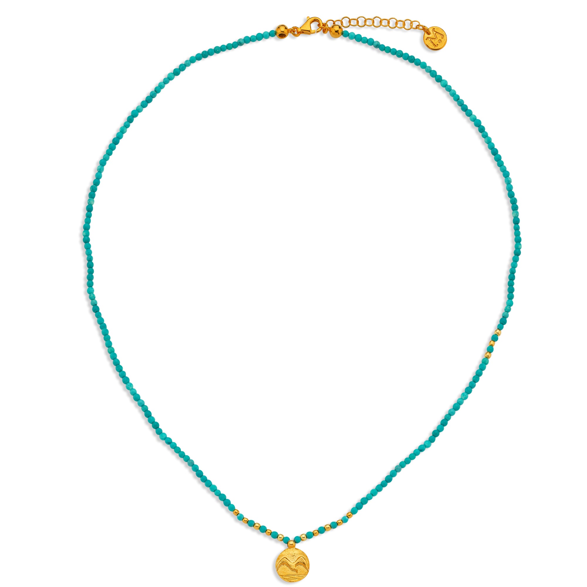 Turquoise Gull Necklace