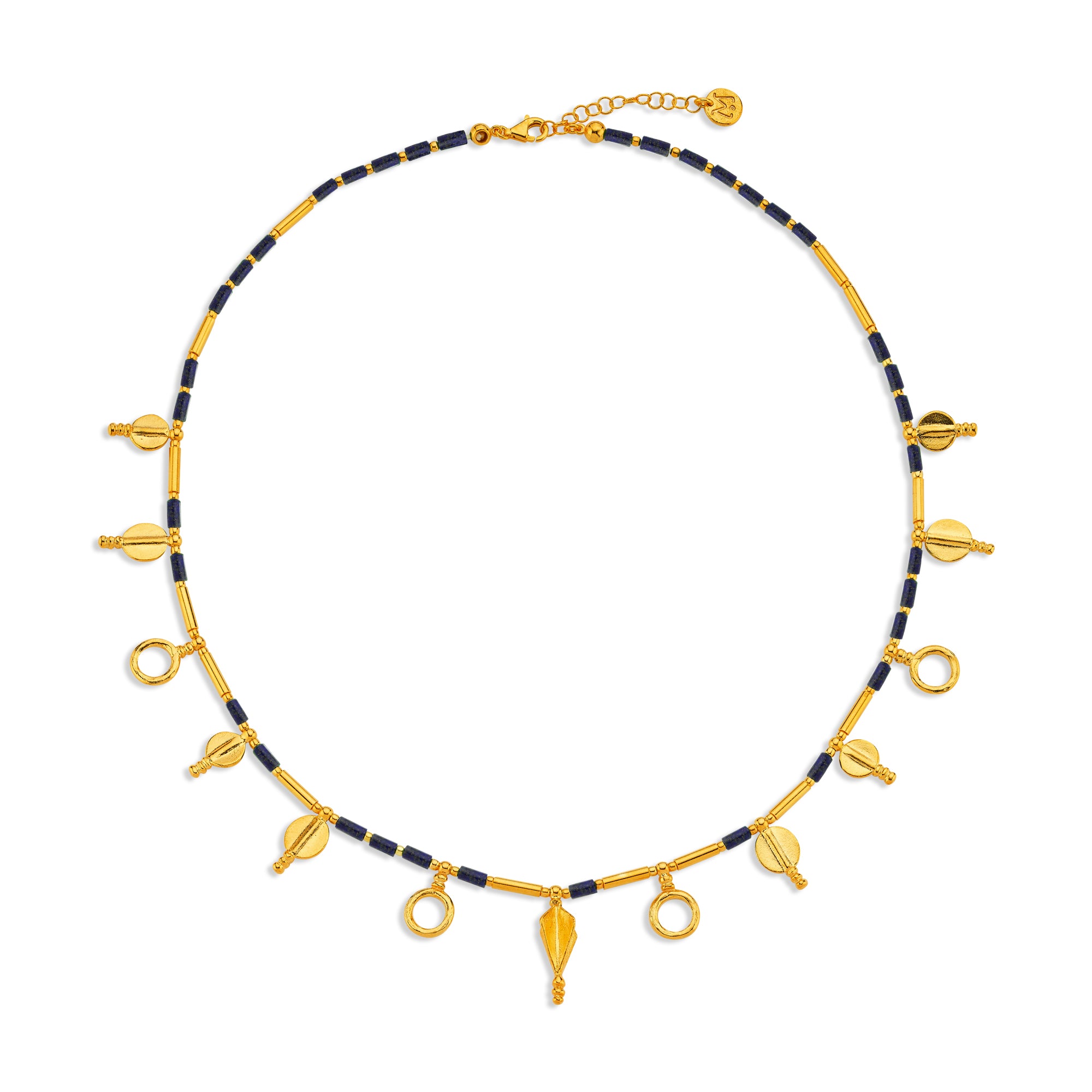 Lapis Jasper Queen of Troy Necklace