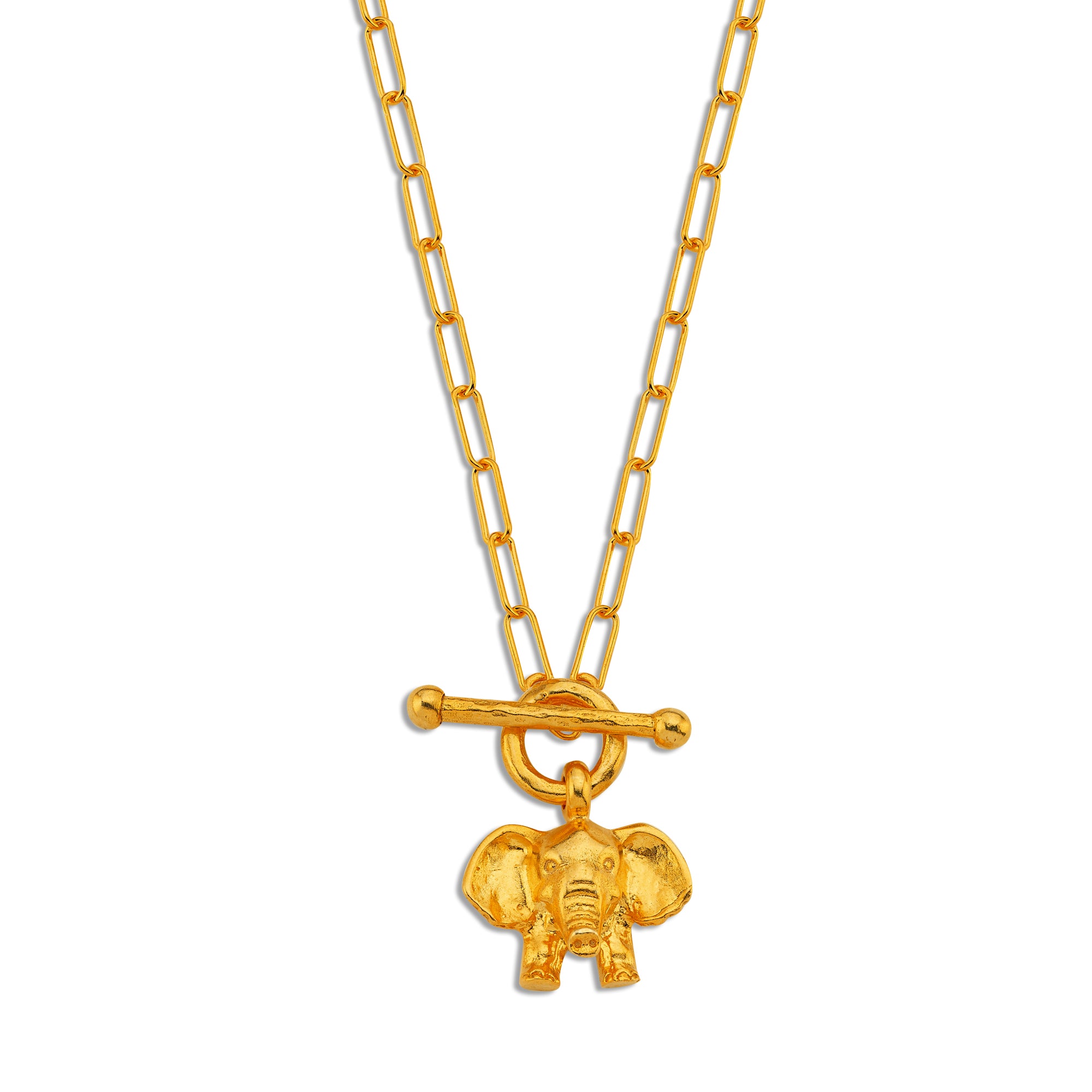 Elephant Chaıned Rıver Kolye