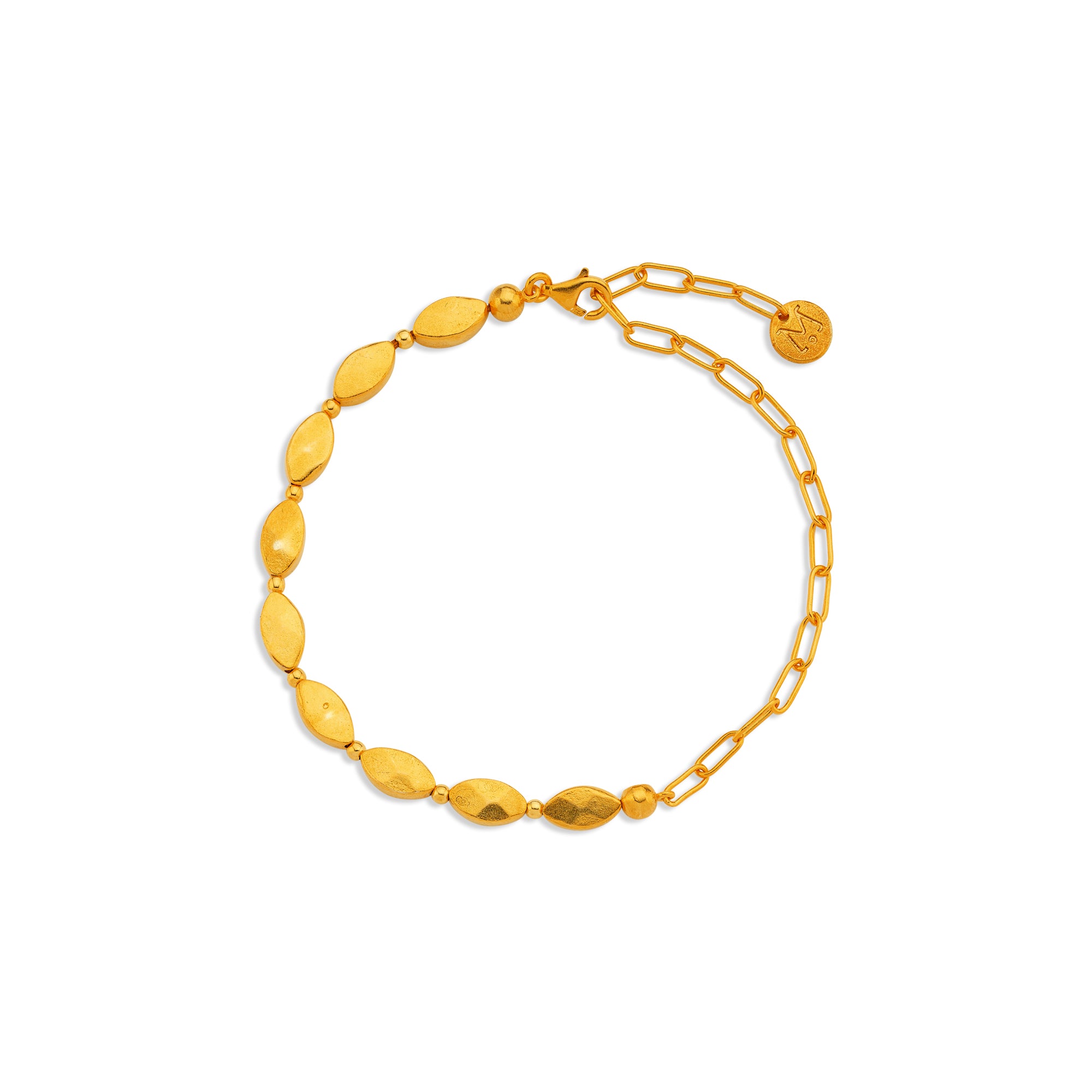 Nacre Chained Bracelet