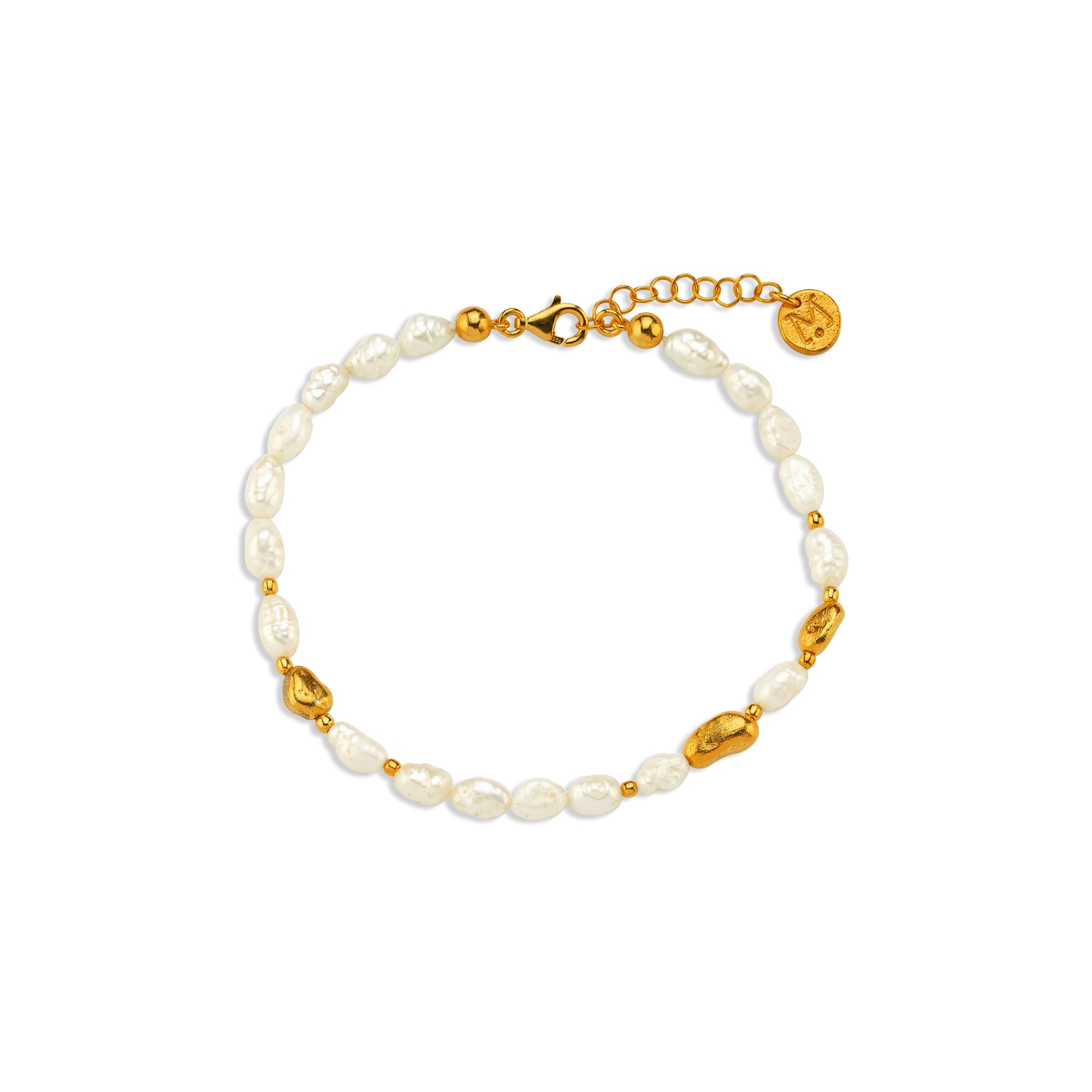 Good Vibes Pearl Bracelet