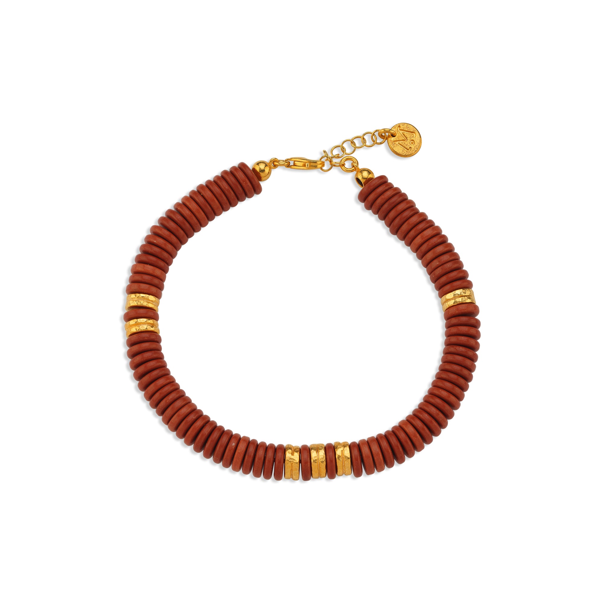 Red Howlite Bracelet