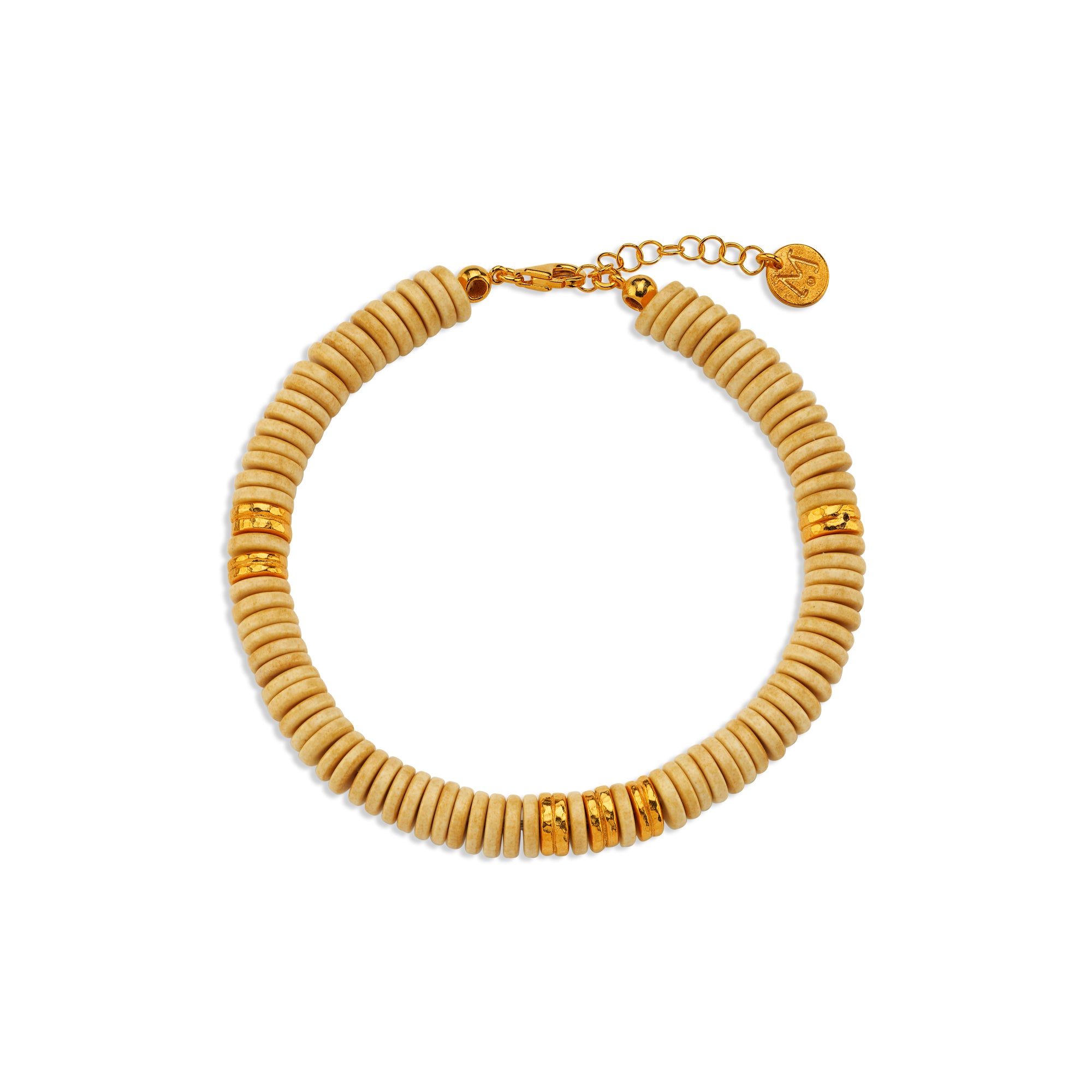 Cream Howlite Bracelet