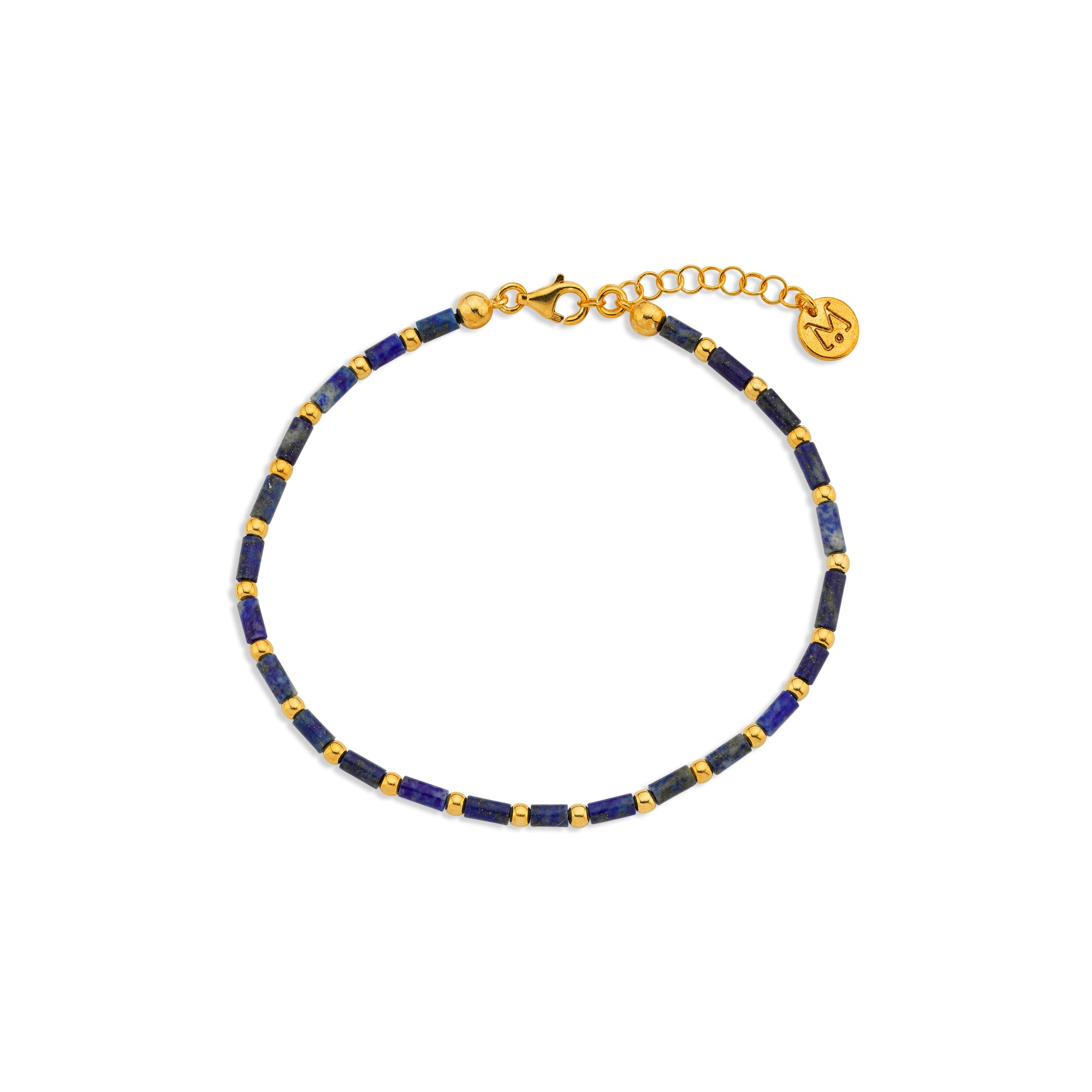 Lapis Beaded Bracelet