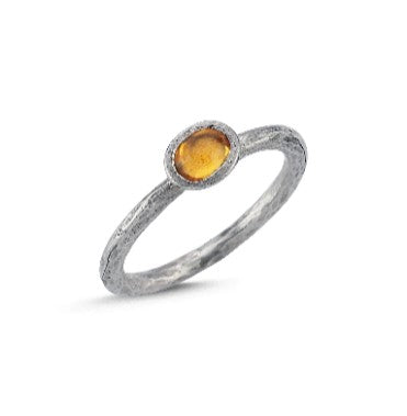 Tourmaline Sterling Saffron Ring