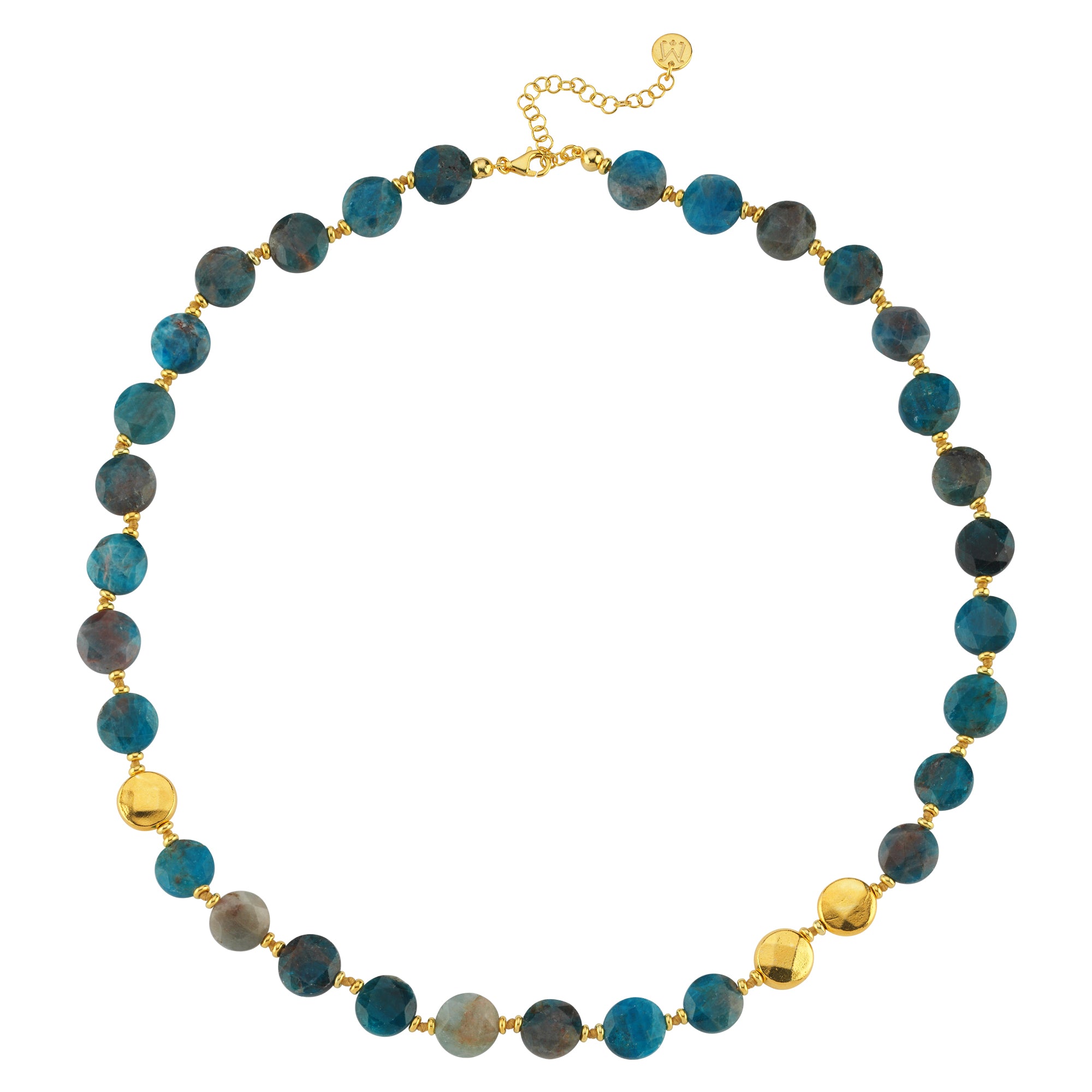 Apatite Bead Necklace