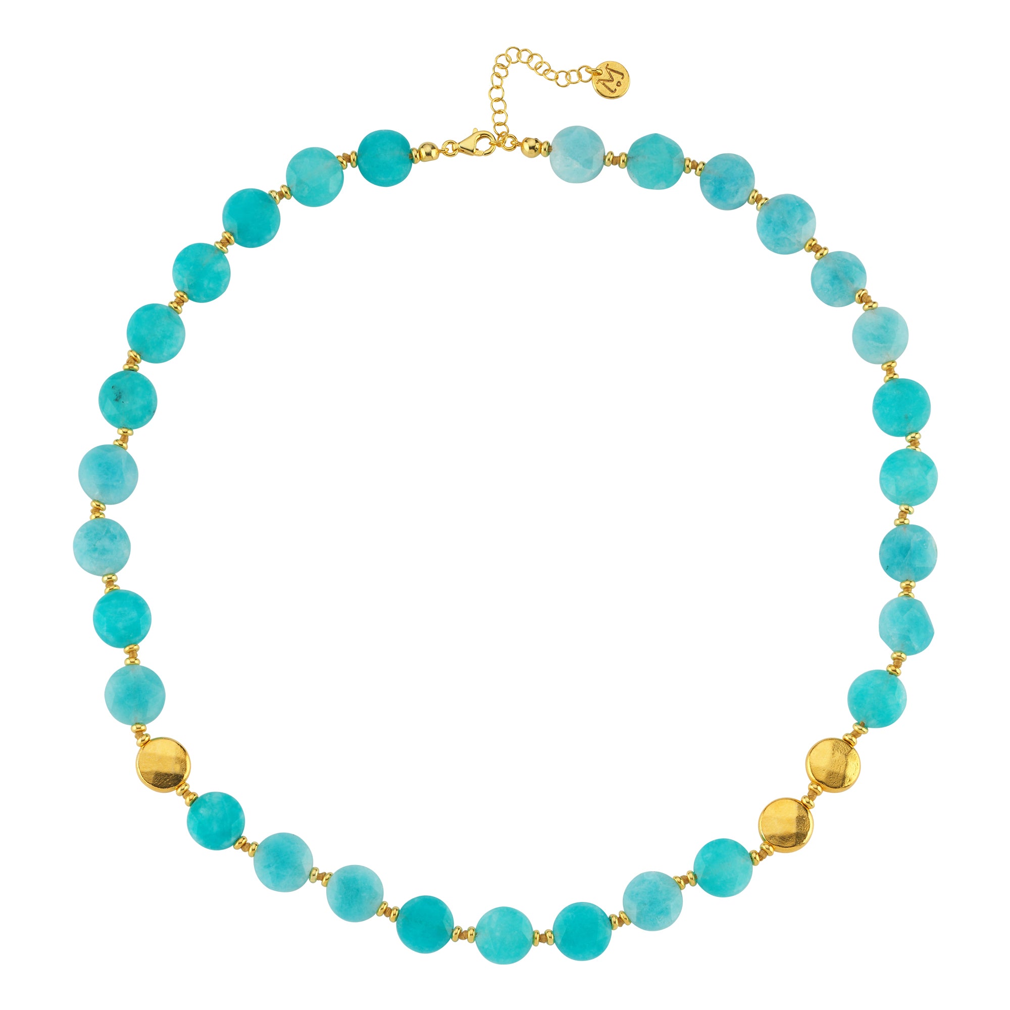 Amazonite Bead Necklace