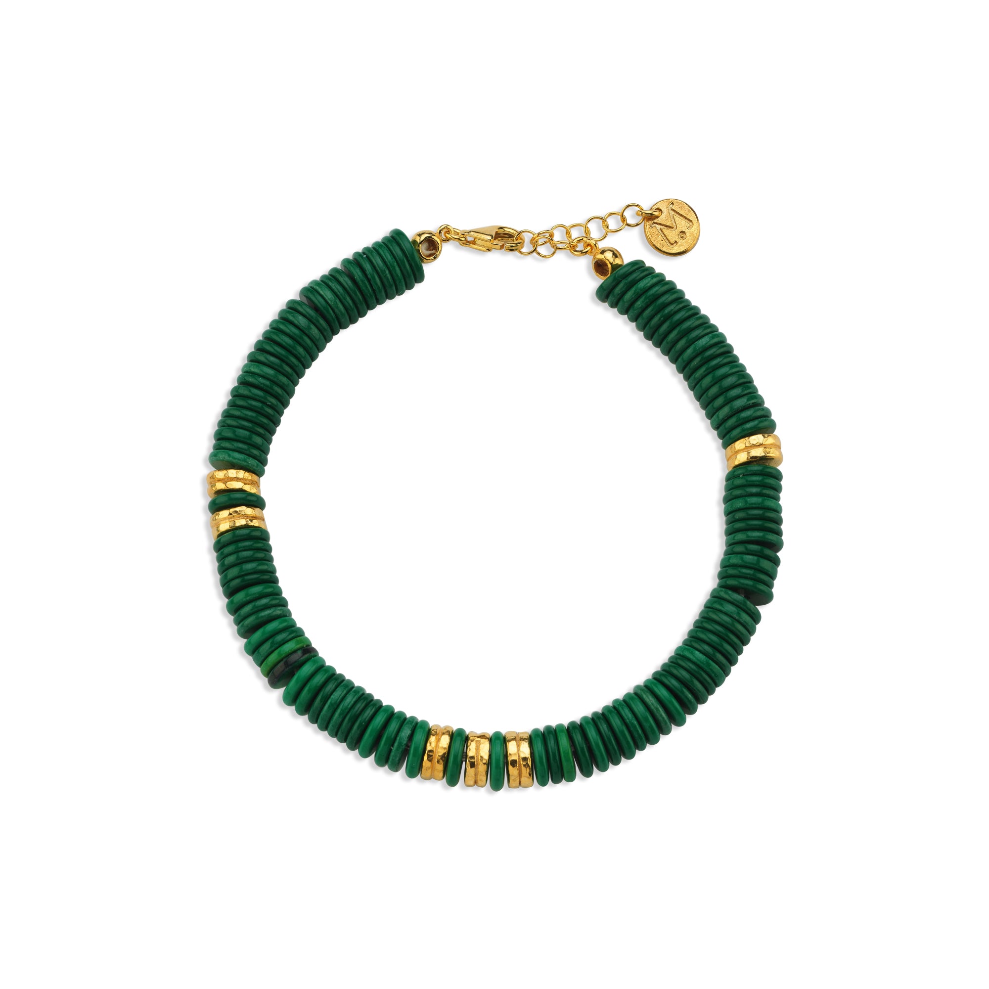 Green Howlite Bracelet