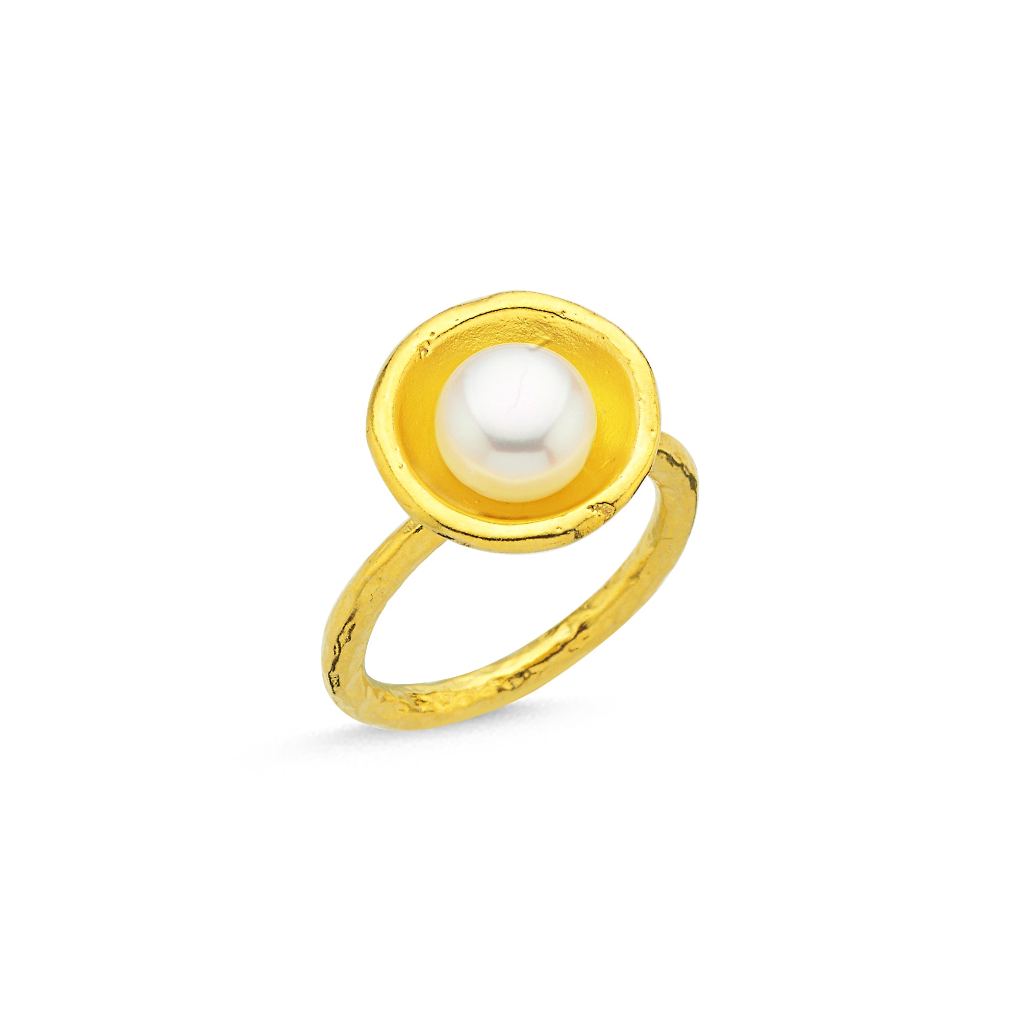 Round Pearl Stack Magnus Ring